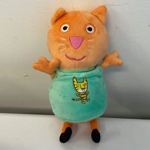 Candy Cat stuffy from Peppa Pig series